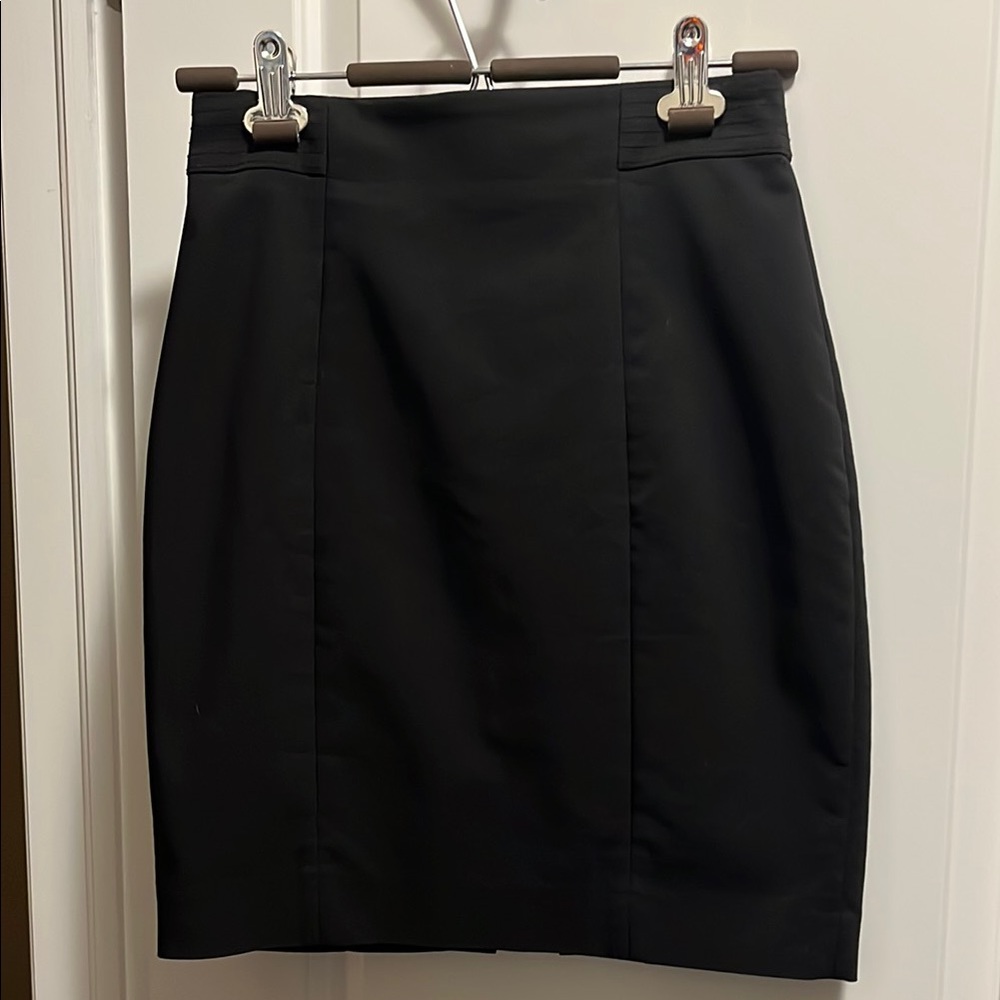 Classic Black Pencil Skirt